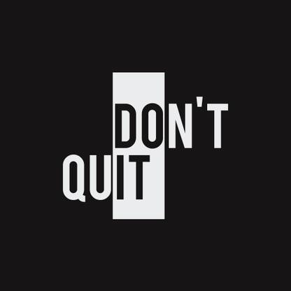 KD don't quit Poster|Motivational Poster|Inspirational Paper Print