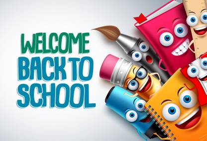 welcome back to school |poster for kids Paper Print