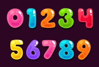 kd bubble numbers sticker poster paper print educational posters in india buy art film design movie music nature and educational paintings wallpapers at flipkart com