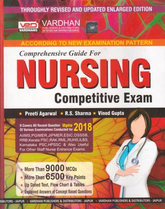 Vardhan Comprehensive Guide For Nursing Competitive Exam