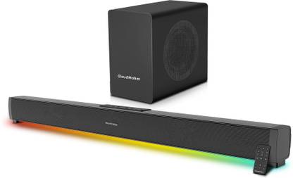 CloudWalker 2.1 Channel Bluetooth 5.0 Soundbar with External Wired Subwoofer 100 W Bluetooth Soundbar