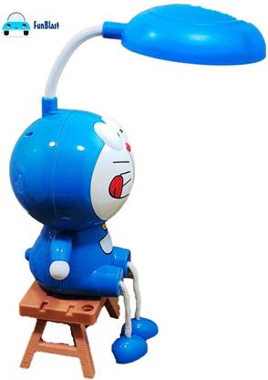 FunBlast Doraemon Rechargeable LED Light Table Lamp for Study Reading and Night Lamp for Kids Study Lamp