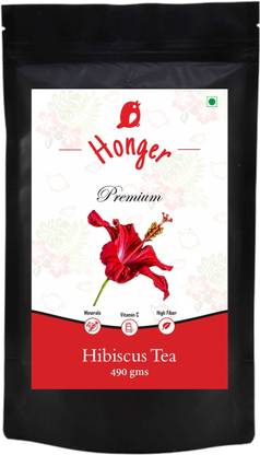 Honger Hibiscus Tea Hibiscus Green Tea Pouch