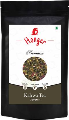 Honger Desi Kahwa Tea Unflavoured Herbal Infusion Tea Pouch