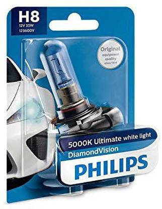 PHILIPS 12360 Diamond Vision Foglight Bulb (12V, 35W) Headlight Car, Van Halogen (12 V, 35 W)