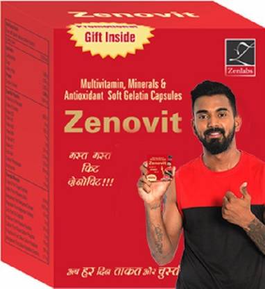 Zenovit Multivitamins, Minerals & Antioxidant Capsules Pack of 12