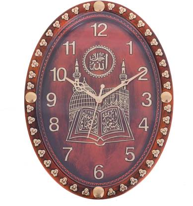Urban Monk Creations Analog 32 cm X 28 cm Wall Clock