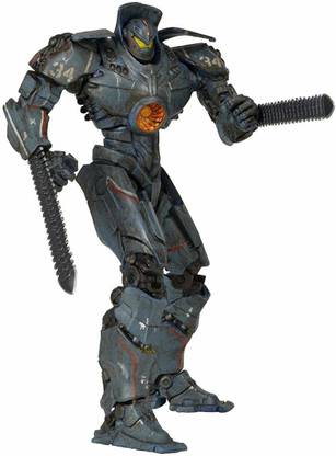 Sage Square NECA Edition Pacific Rim Series "Gipsy Danger Battle Damage" Jaeger Action Figure Collectible (18cm)