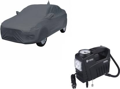 Enew Car Body Cover, Tyre inflator Combo