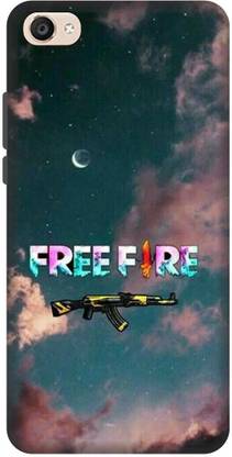 TPM Back Cover for Vivo Y55L/1603 Printed Free Fire Game Mobile Back Cover