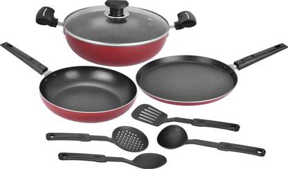 Renberg Orchid Non-Stick Coated Cookware Set