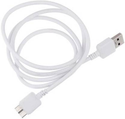 INTEHA Micro USB Cable 2 A 1 m HDD CABLE EXTERNAL HARD DISK CABLE BLACK AND WHITE