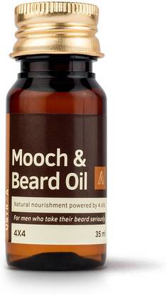 USTRAA Mooch & Beard Oil 4x4 (35 ml) Hair Oil