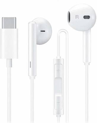 TRENTECH Type C Earphone with Mic Headphone for All Type C Mobile Phone Wired Gaming