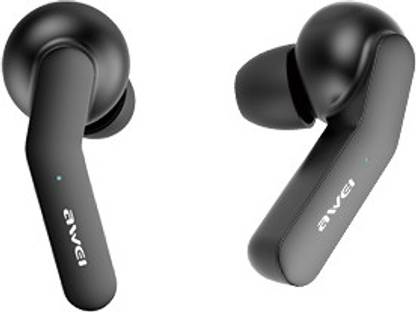 Awei TRUE WIRELESS EARBUDS WITH WIRELESS CHARGING CASE BLACK Bluetooth