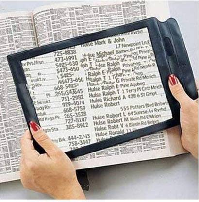 Fresnel Full Page Magnifier Lens Sheet, 3X D.I.Y Projector Lens