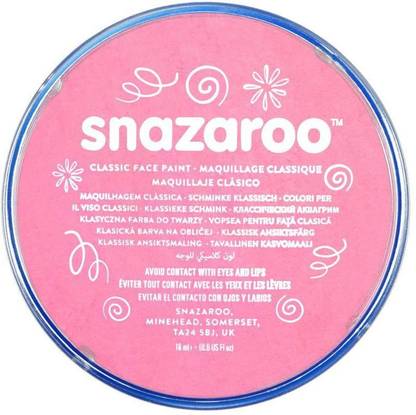 Snazaroo Classic Face Paint - Pale Pink - 18 ML