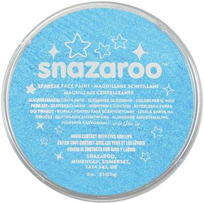 Snazaroo Sparkle Face Paint - Sparkle Turquoise - 18 ML