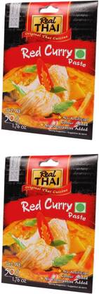 Real Thai Red Curry Paste (Pack of 2) (Imported)