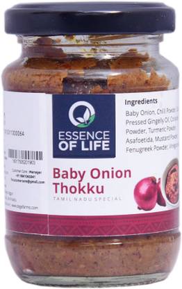 Essence of Life Baby Onion Thokku Onion Pickle