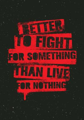 better to fight for premium gym poster motivational and inspirational ...