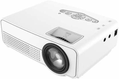 LECO BP-S280 LED Portable Home Theater HD Mini Smart Projector With LCD TFT Display Optional Wired Sync Display (1000 lm / Remote Controller) Portable Projector