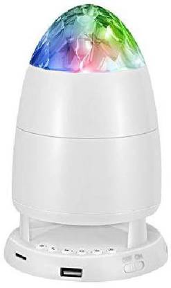 FUNKYSKY Disco Ball Bluetooth Speakers with Sound Activated Rotating Light 2.5 W Bluetooth Home Theatre