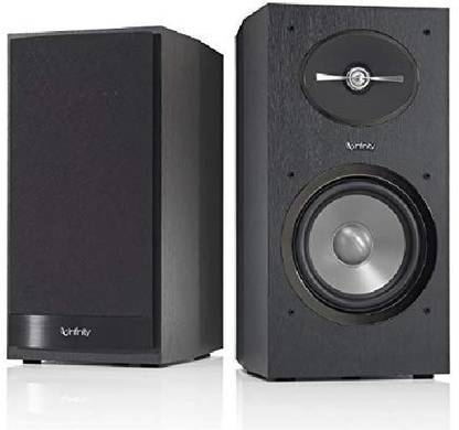 INFINITY R162 | Black 2Ã¢â‚¬â€œWay Bookshelf Speakers (Pr.) Home Theatre