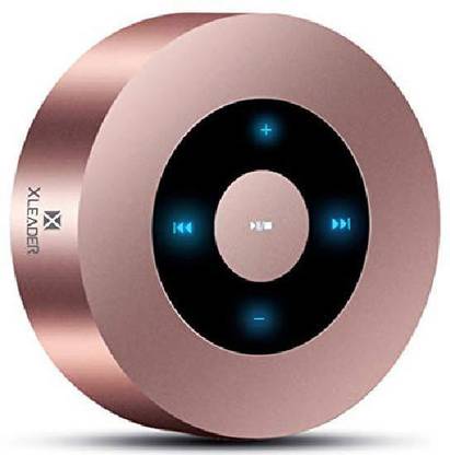 Xleader LED Touch Design Bluetooth 4.1 Portable Speaker with HD 3 W Bluetooth Laptop/Desktop Speaker