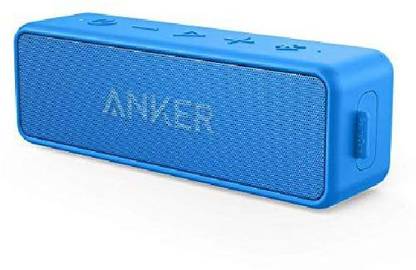 Anker SoundCore 2 12W Portable Wireless Bluetooth Speaker: Better Bass 12 W Bluetooth Speaker