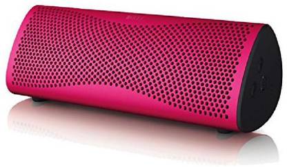 KEF Muo Portable Wireless Bluetooth Speaker, Pink Bluetooth Speaker
