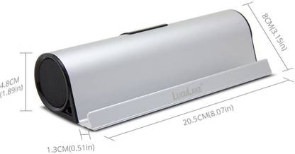 lugulake Portable Rechargeable Stereo Bluetooth Speaker Stand 3 W Bluetooth Speaker