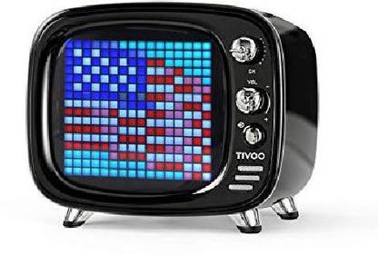 DIVOOM Pixel Art Bluetooth Speaker - Tivoo Retro 16x16 Pixel Art DIY Box Bluetooth Speaker