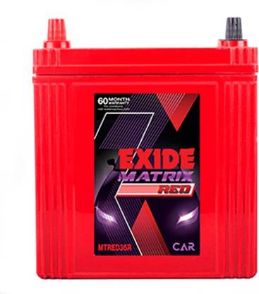 EXIDE FMT0-MTRED35R 35 Ah Battery for Car