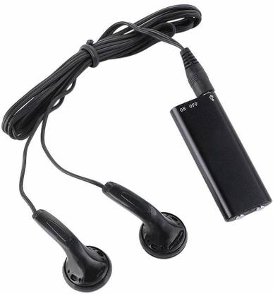 Bzrqx Spy Voice Recorder 4K Voice Activated Portable Hidden Audio Recording Device 8 GB Voice Recorder