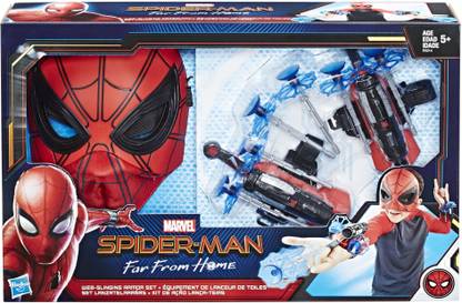 Hasbro Marvel Spider-Man: Far From Home Spider-Man Web-Slinging Armour Set – Role-Play Toys
