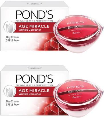 POND's Age Miracle Wrinkle Corrector Day Cream 50 g Pack of 2
