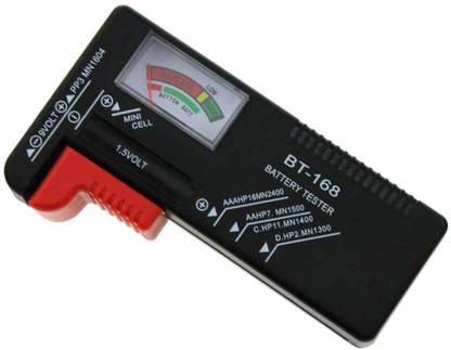 CPEX Battery Tester for AA/AAA/C/D/9-volt volt Rectangular and Button Cell Digital Battery Tester