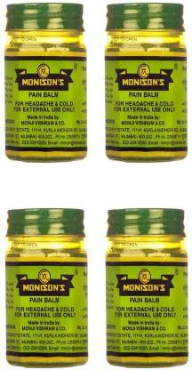 Monisons PAIN BALM 25G (PACK OF 04) Cream