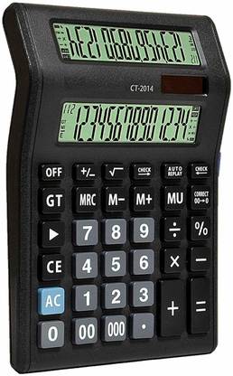Gltzen CT-2014 Calculator with Dual Display, 14 Digit Display Calculator, Financial Basic  Calculator