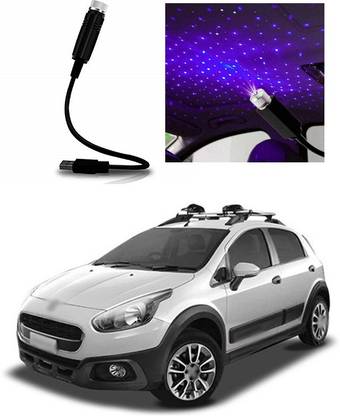 PRTEK Car Ceiling Star Light Projector-Remote Auto Atmosphere Interior Starlight Headliner-Wireless USB LED Vehicle Roof Neon Accent Lighting A4 Car Fancy Lights