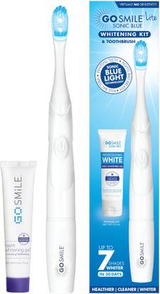 Go Smile BLUE LIGHT TECHNOLOGY TEETH WHITENING KIT Electric Toothbrush