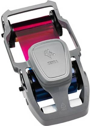 Zebra Technologies Zebra ZC 300 YMCKO ( 8000300-252 IN ) 300 IMG Black + Tri Color Combo Pack Ink Cartridge