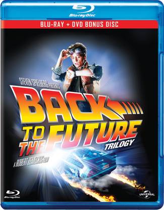 Back To The Future Trilogy: Back to The Future Part I + Back to The Future Part II + Back to The Future Part III (Blu-ray & Bonus DVD) (4-Disc)