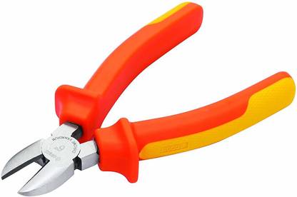 Groz SCP/CV/7 Insulation Plier, Side Cutting Plier, 7" Length Lineman Plier