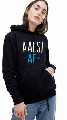 Be Savage Round Neck Printed Women Pullover