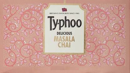 typhoo Delicious Masala Chai Cinnamon Masala Tea Bags Box