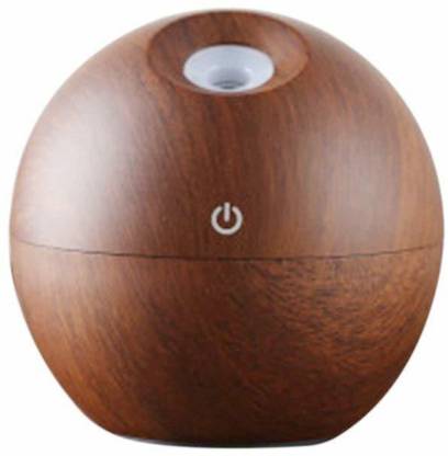 Mobile Addaa Lemon Diffuser Round Wooden Mini USB Air Freshener