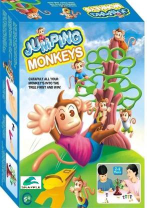 Snapple Jumping Monkeys Big Board Game Family Game Party & Fun Board Game
