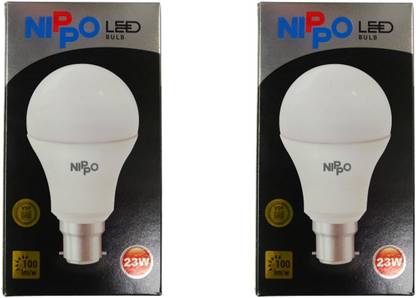 Nippo 23 W Basic Round B22 LED Bulb